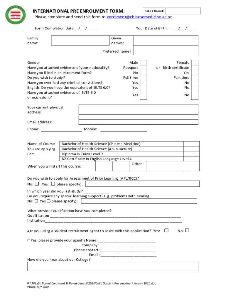 Form preview