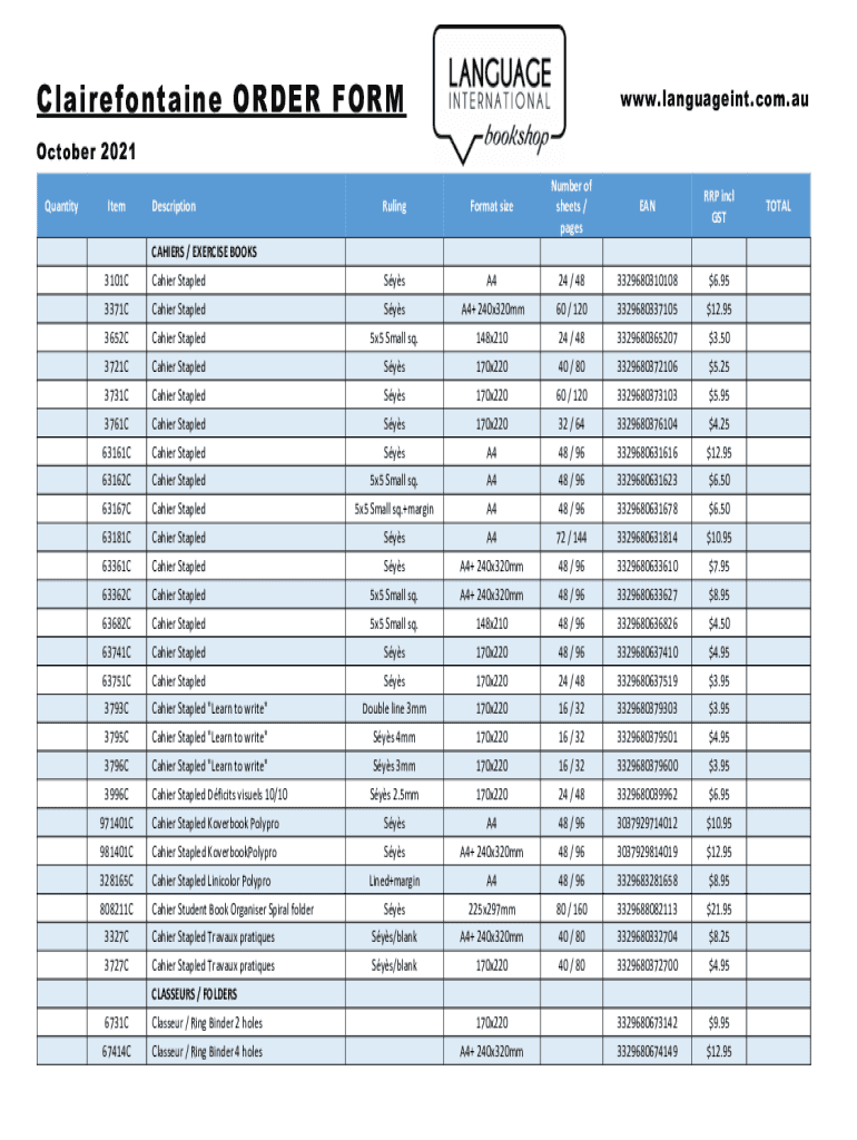 Form preview