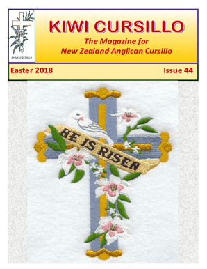 Fillable Online cursillo org The Magazine for New Zealand Anglican ...