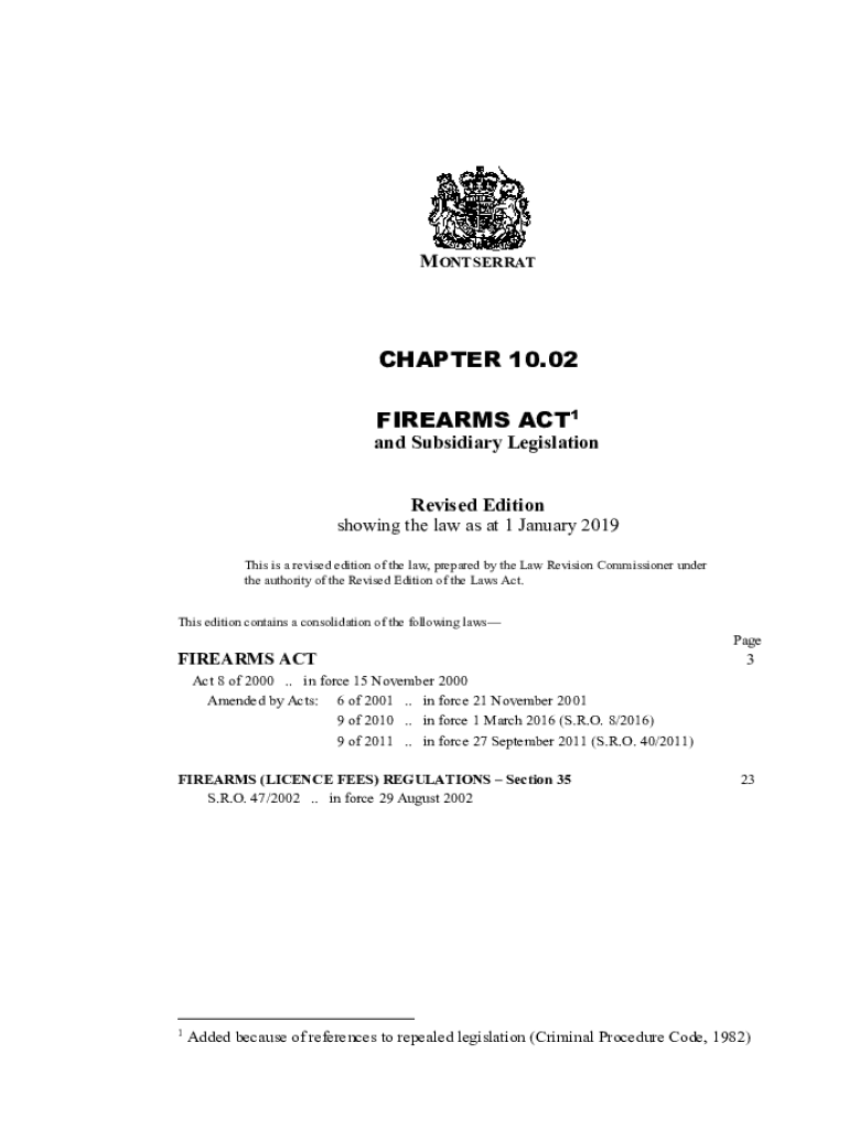 Fillable Online Guide on Firearms Licensing Law GOV.UK Fax Email