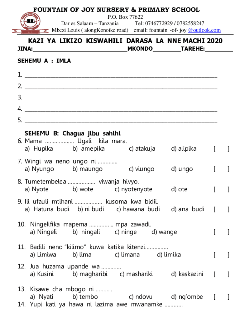 Form preview