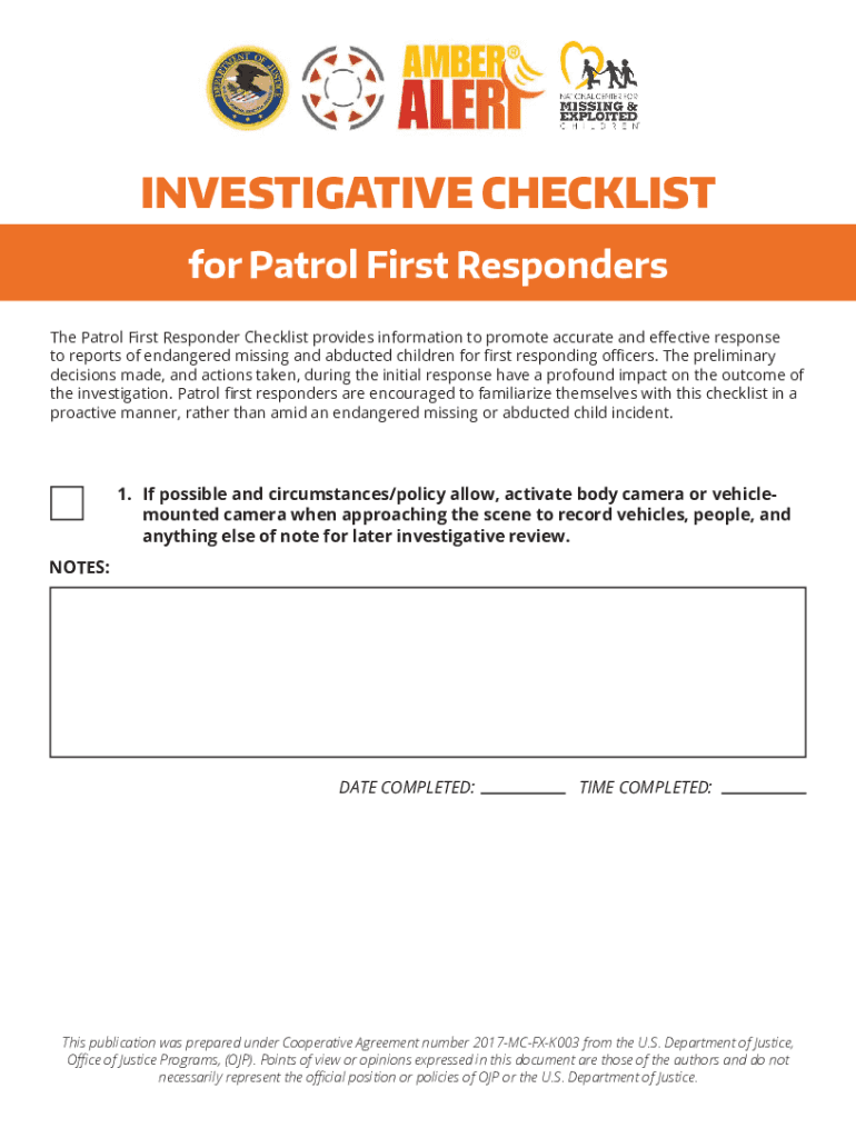 Fillable Online Field Operations Manual - Orange County Sheriff's ...