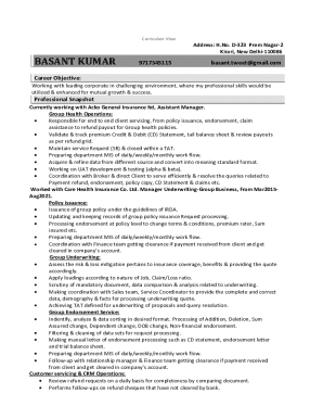 Fillable Online 51 Examples of - 629312497