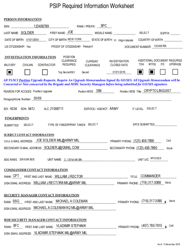 Form preview