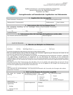 Beglaubigung von Urkunden fr das Ausland (Apostille ...