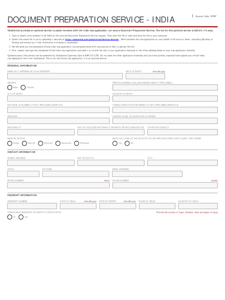 Form preview