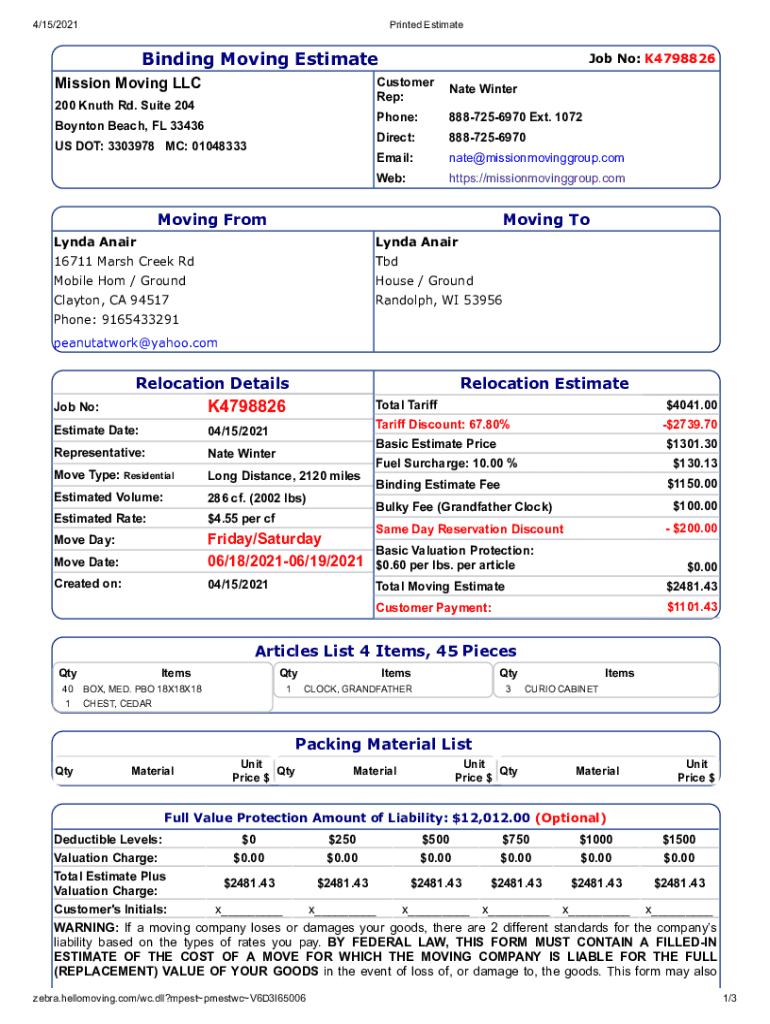 Form preview