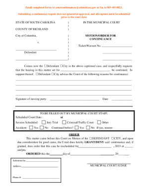 Fillable Online State of South Carolina Municipal Court Handbook Fax Fillable Online State of South Carolina Municipal Court Handbook Fax