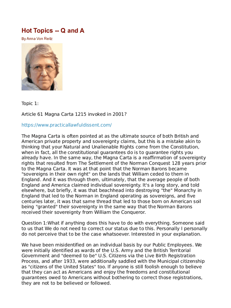 Article 61 Of The Magna Carta