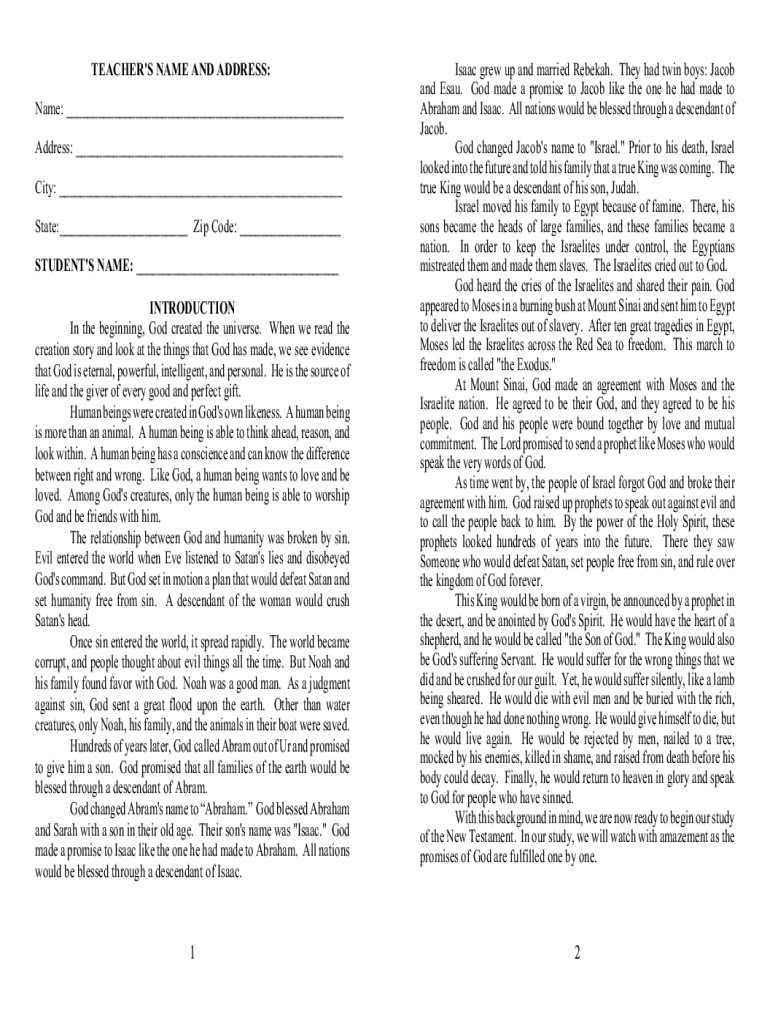 Form preview