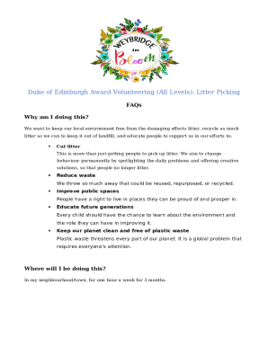 Living litter-free means taking action in your community - 6ABC