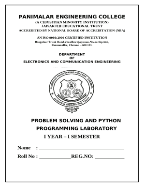 PANIMALAR ENGINEERING COLLEGE II CSE - III SEMESTER Doc Template ...