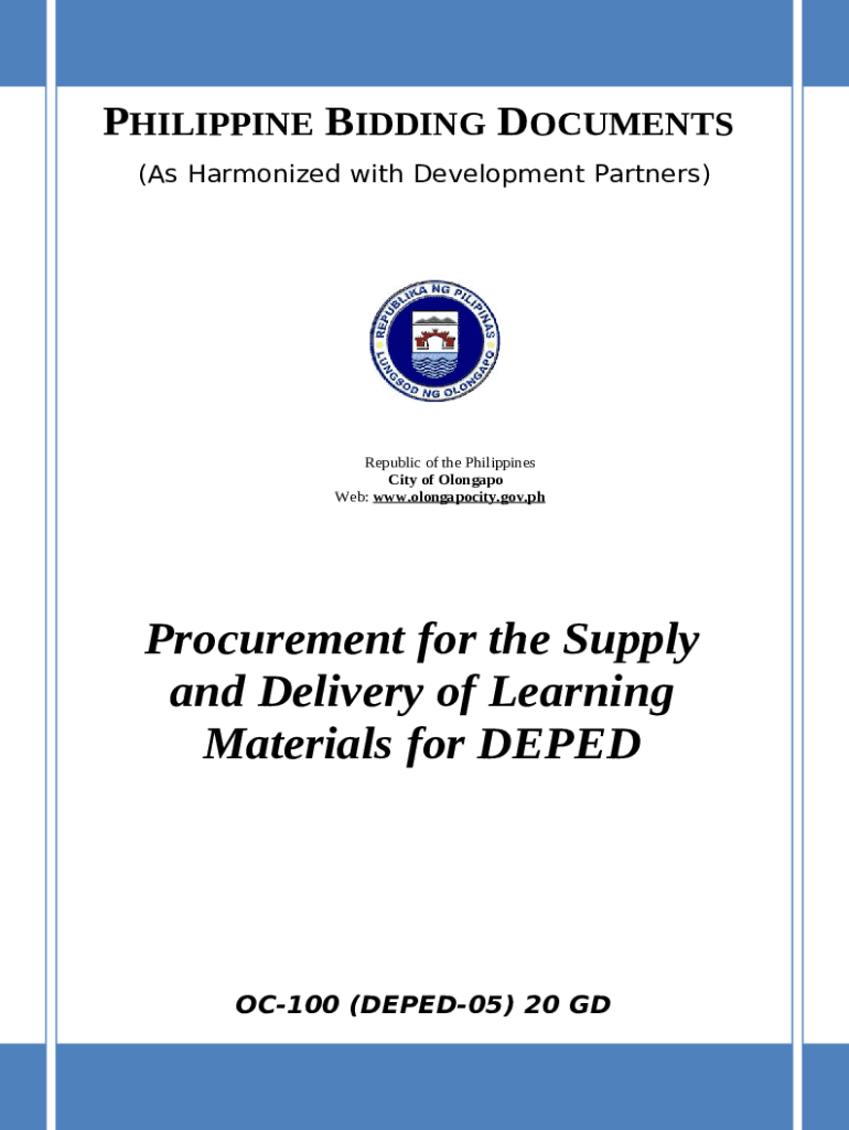 Supply and Delivery of Construction Materials for the DepEd Doc