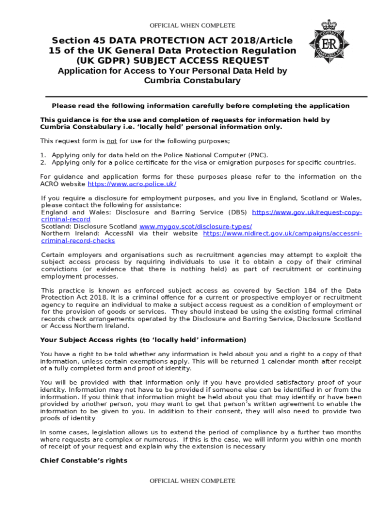 Data Subject Access Request (DSAR) Guide IT Governance Doc Template
