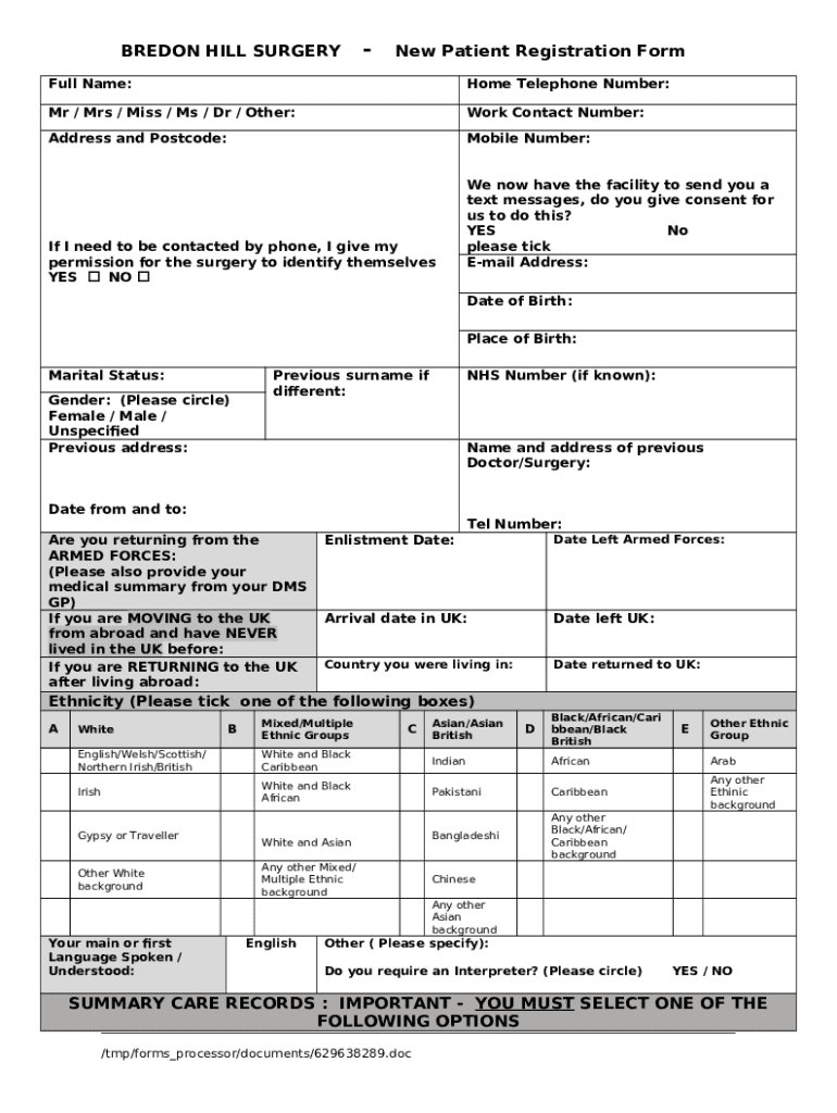 Form preview
