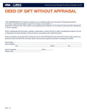 The University of Manchester Gift Acceptance Policy and ...