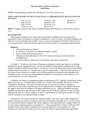 Fillable Online Staffing Allocation Worksheets Fax Email Print - pdfFiller