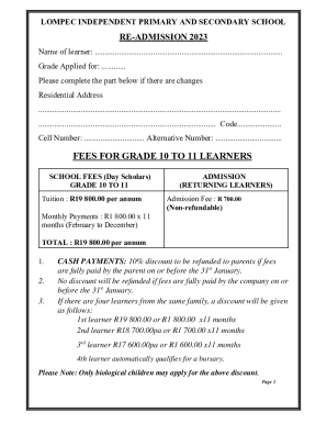 Registration phases and key dates - MOE