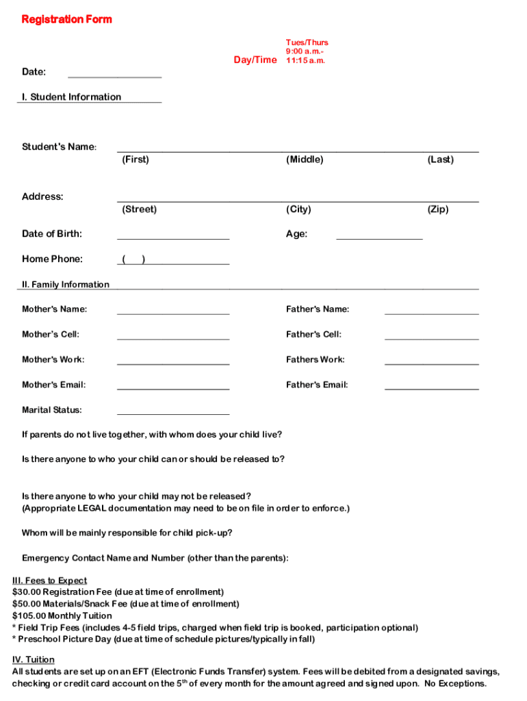 Form preview