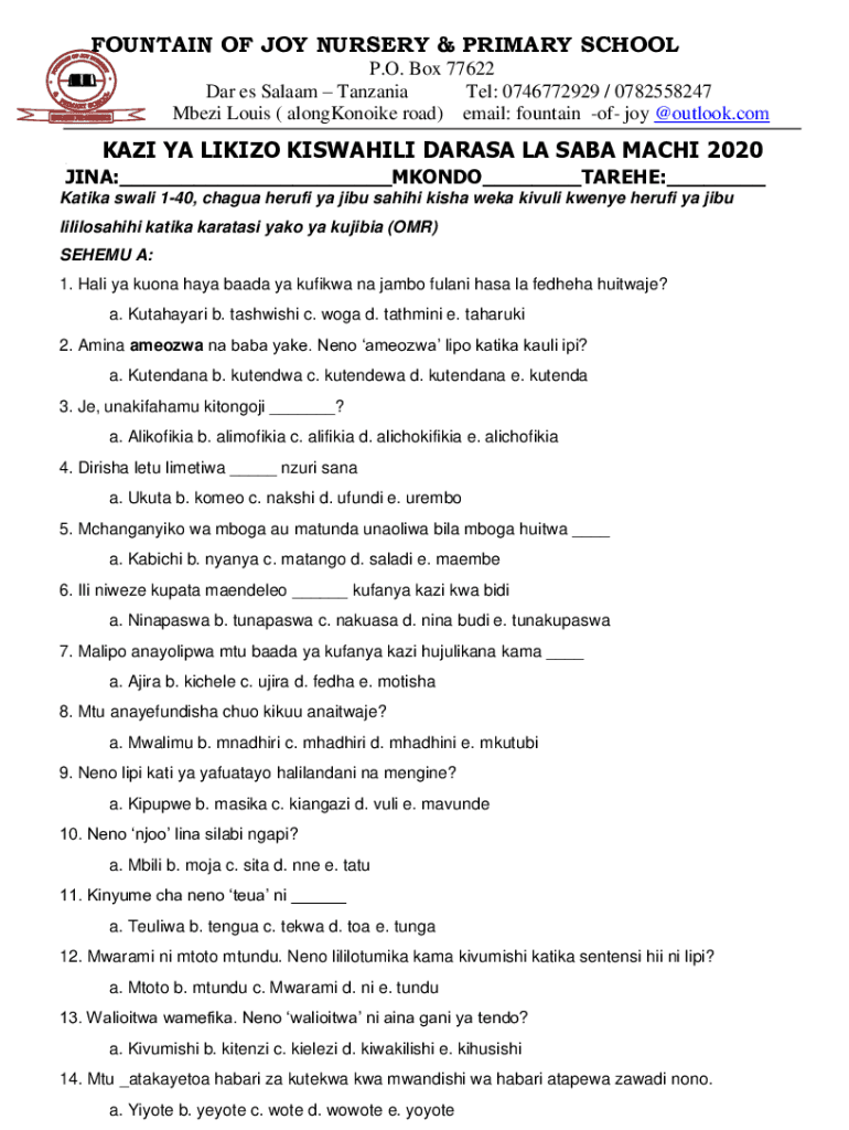 Form preview