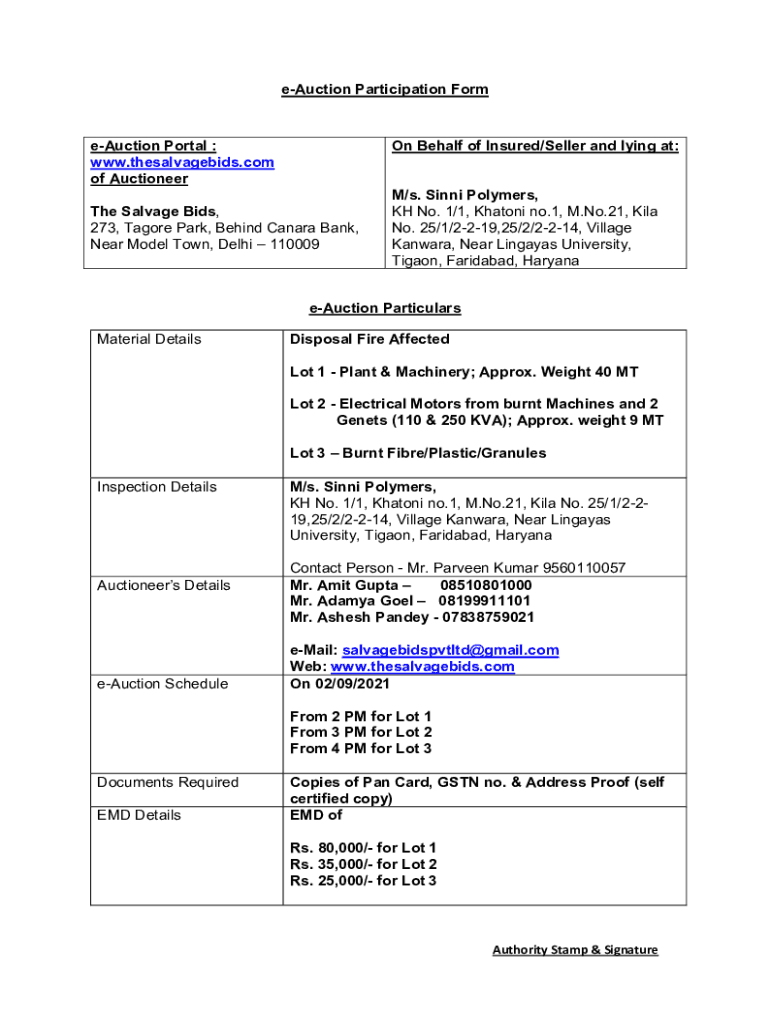 Form preview