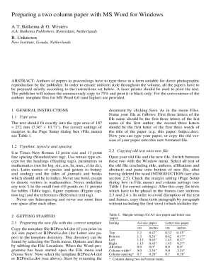 Form preview