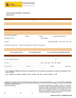 Declaración Catastral