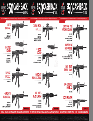Bushmaster Firearms Rebate Form