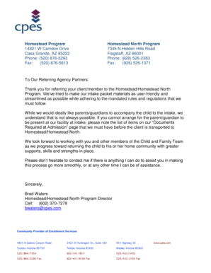 Homestead Program Client Information Sheet