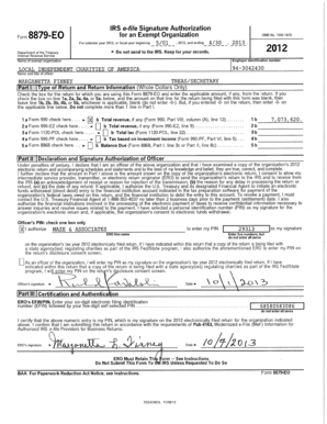 Form 990 2012