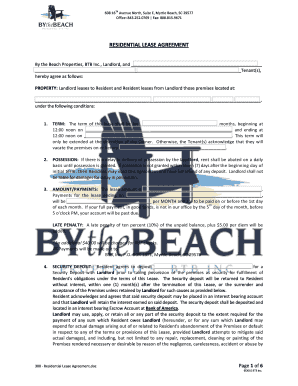 Residential Lease Agreement
