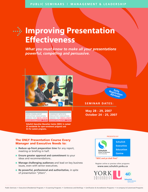 Improving Presentation Effectiveness - classmatandread