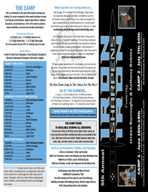 Iron Sharpens Iron Team Wrestling Camp Registration