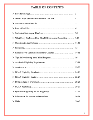 Student-Athlete College Recruitment Guide