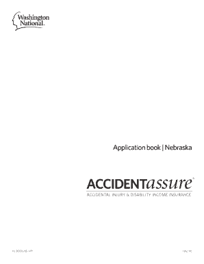 Nebraska Accidental Injury and Disability Income Insurance Application
