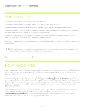 Understanding the Creative Workforce Survey