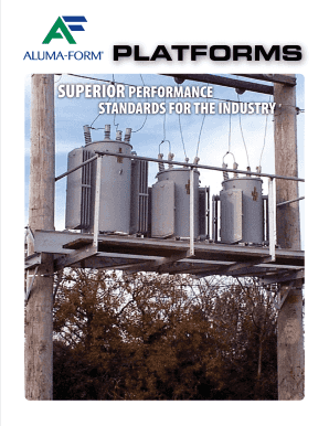 aluma form platforms spec sheet ehd2pal 14