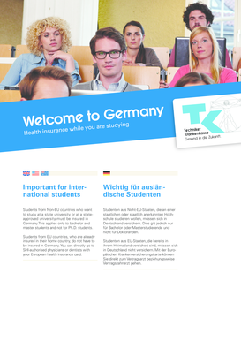 German Student Health Insurance Application