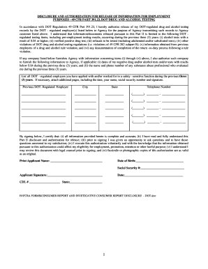 Background check report example - DOT Consumer Consent Form.DOC