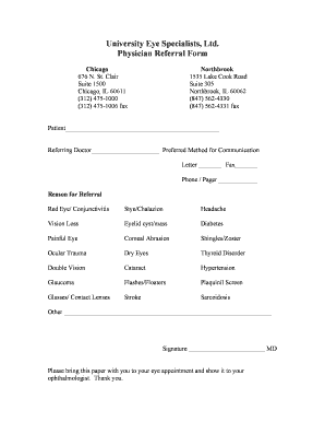 Physician Referral Form