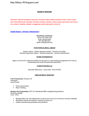 Functional Career Objective - Bappeda - bappeda jogjaprov go