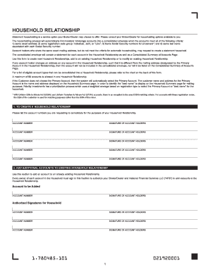 Household Relationship Form