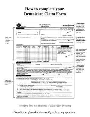 Dentalcare Claim Form