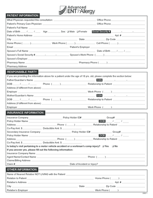 Patient Information and Consent Form