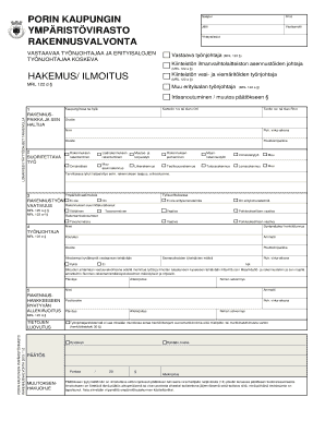 Construction Supervisor Application Form