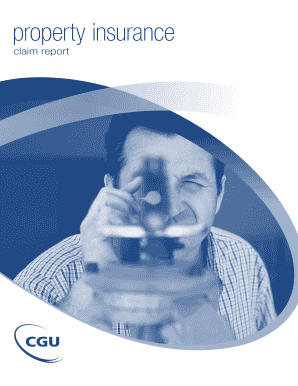 Property Insurance Claim Report