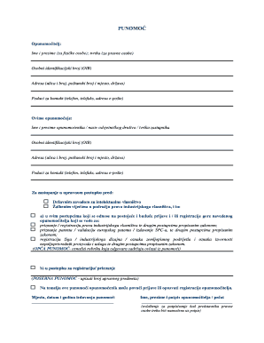 Power of Attorney for Intellectual Property Proceedings