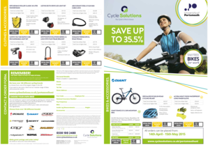 Cycle to Work Order Form