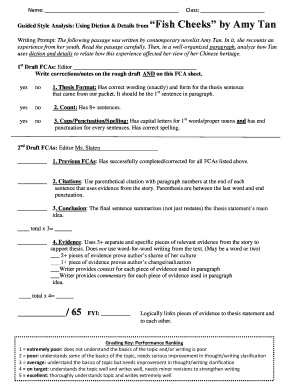 English Literature Analysis Assignment