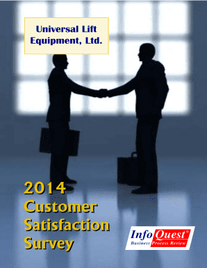 Example customer satisfaction survey report - InfoQuest - infoquestcrm co